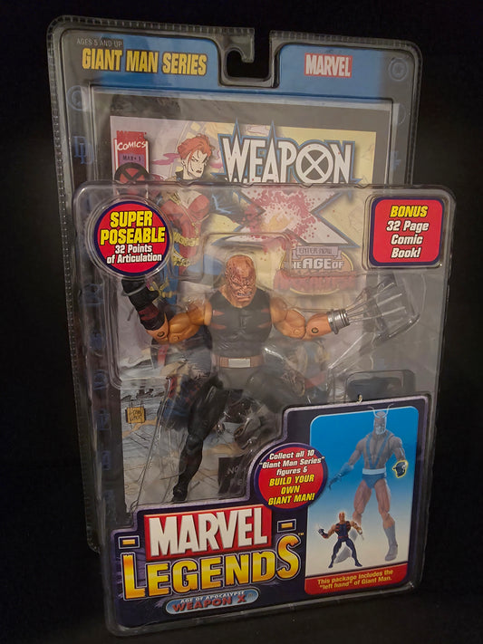 Toy Biz Marvel Legends Giant Man Series WEAPON X Age of Apocalypse New 2006