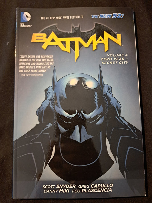 Batman, Vol 4: Zero Year-Secret City TPB (DC, 2014) 3rd Printing
