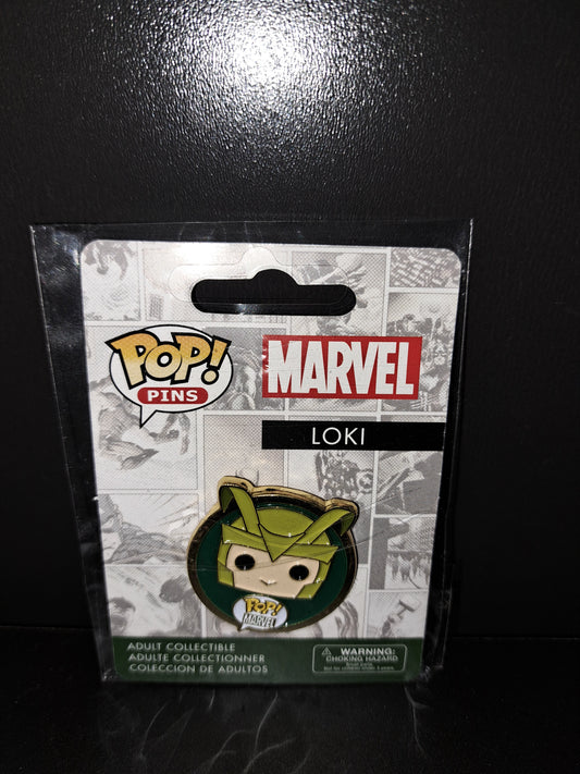 Funko POP! Pins  Loki Marvel New in Box POP Avengers Thor 2015