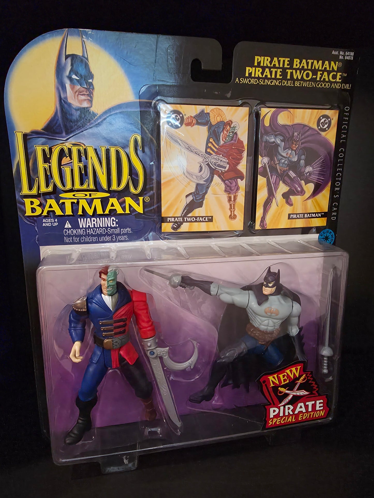 Kenner Legends of Batman Pirate Batman & Two-Face 2-Pack 1994 DC Pirate Edition