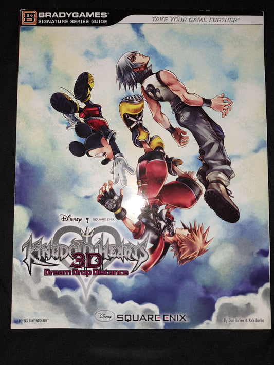 Disney Kingdom Hearts 3D Dream Drop Distance Signature Series Guide BradyGames