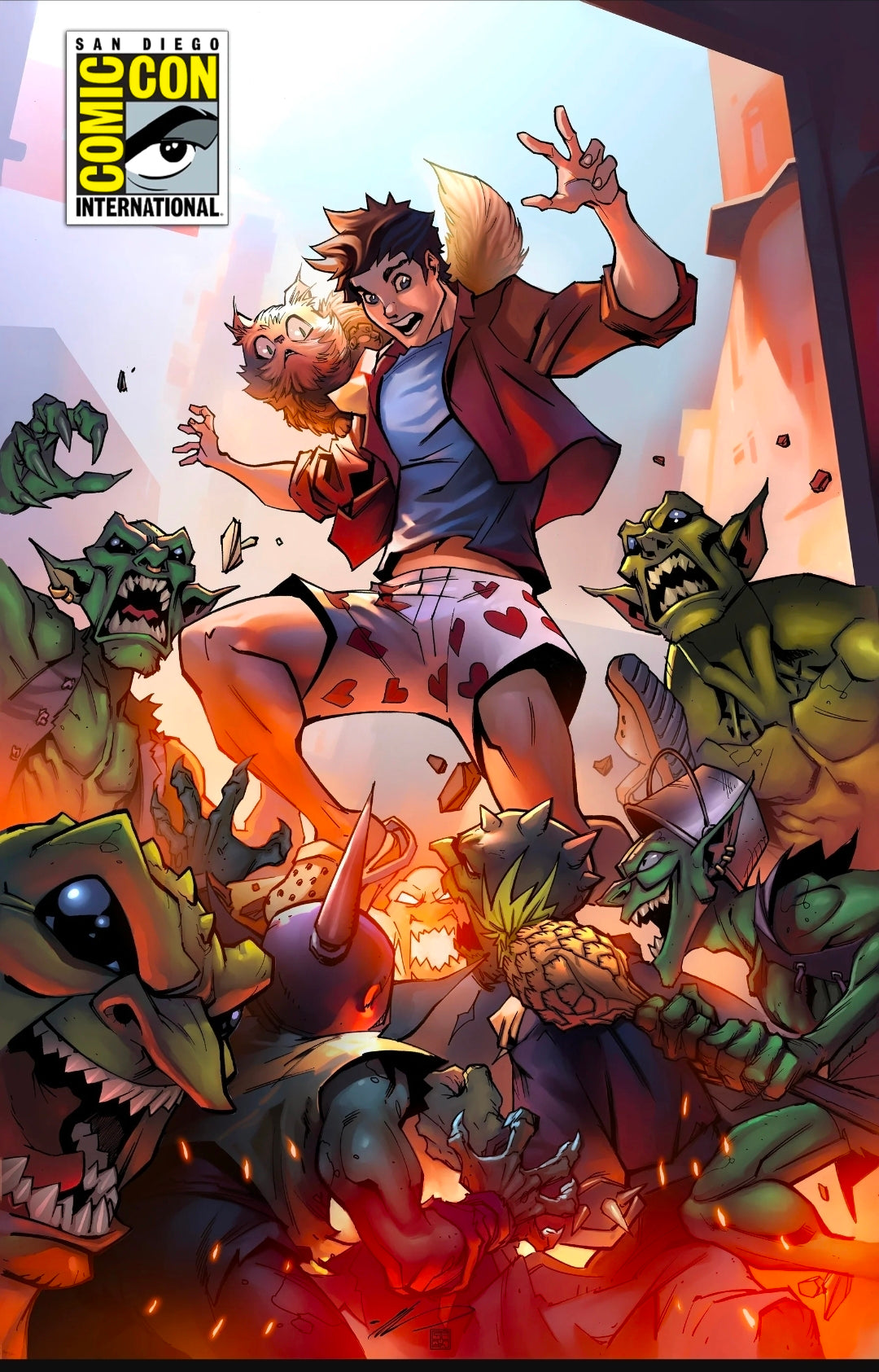 DUNGEON CRAWLER CARL SPECIAL EDITION #0 ALE GARZA SDCC EXCLUSIVE FOIL EDITION