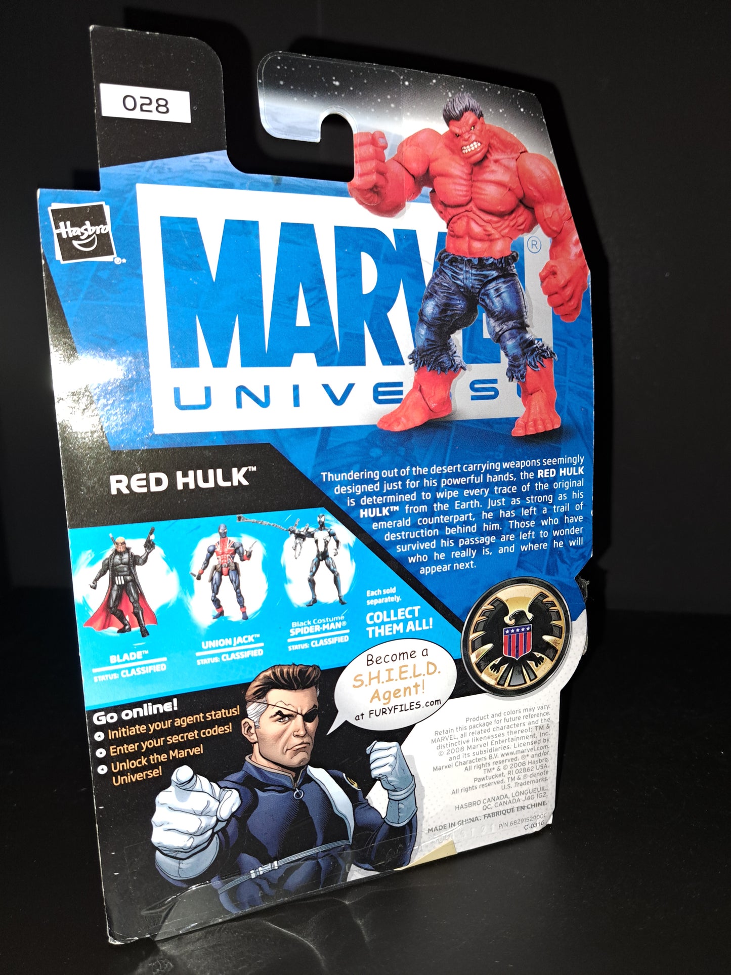 Marvel Universe Series 5 #013 Red Hulk 3.75"Action Figure New Sealed 2008