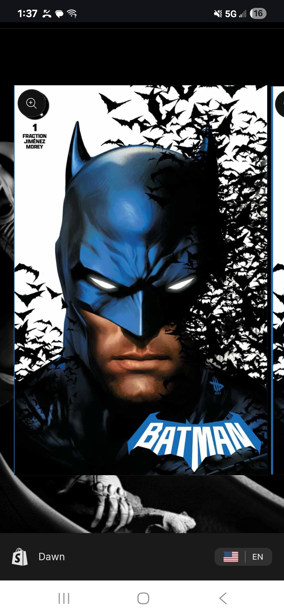 Batman #1 Wilkins NYCC Glow in Dark Exclusive
