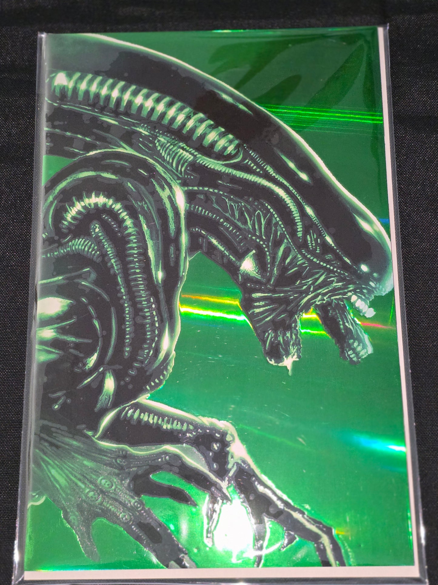 FAME: SIGOURNEY WEAVER Foil Embossed - ALIEN - NYCC 2025 COVER: MARTIN ZAVALA LTD 66/200