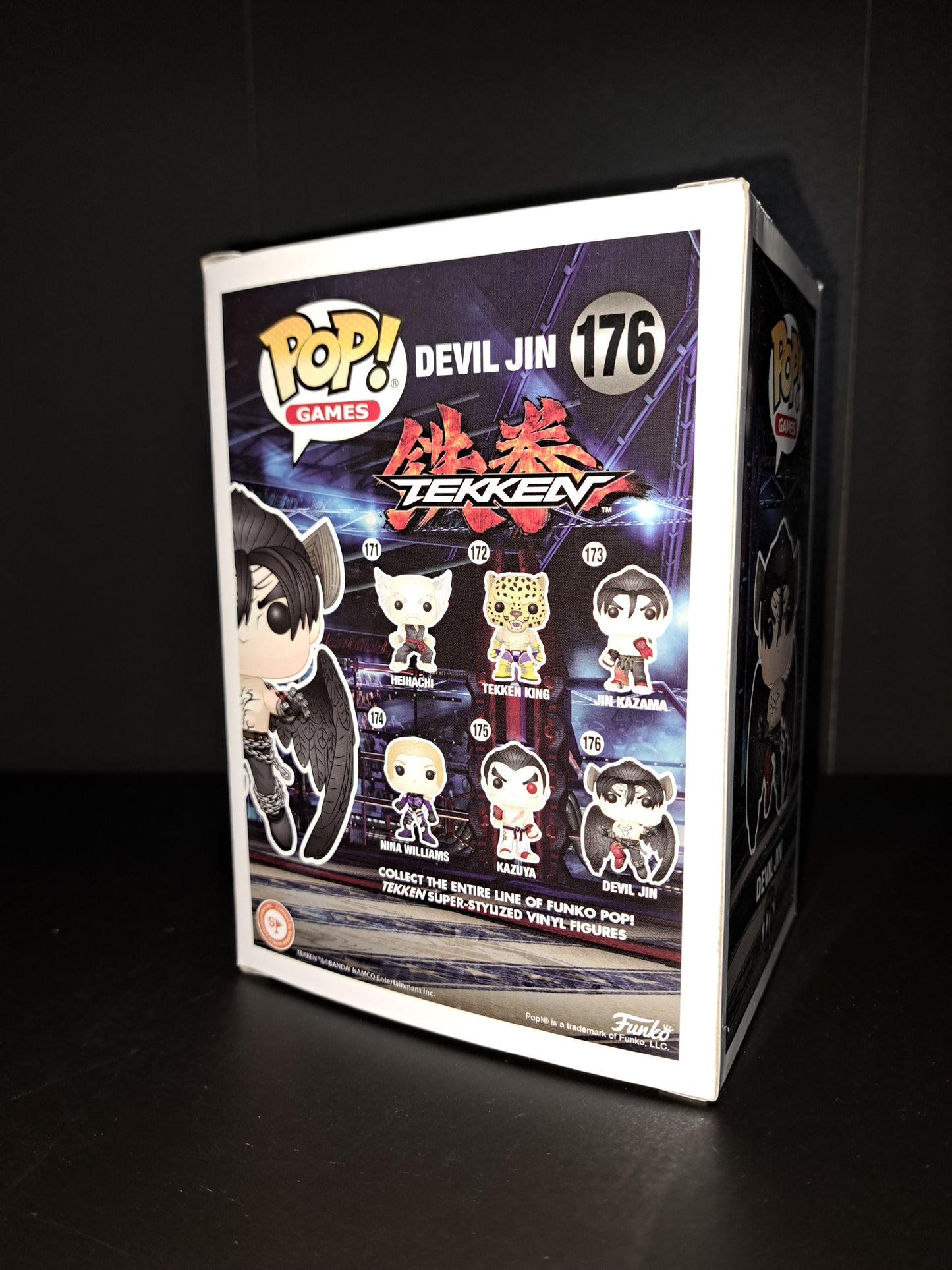 Funko POP! Games: Tekken #176 - Devil Jin GameStop Exclusive