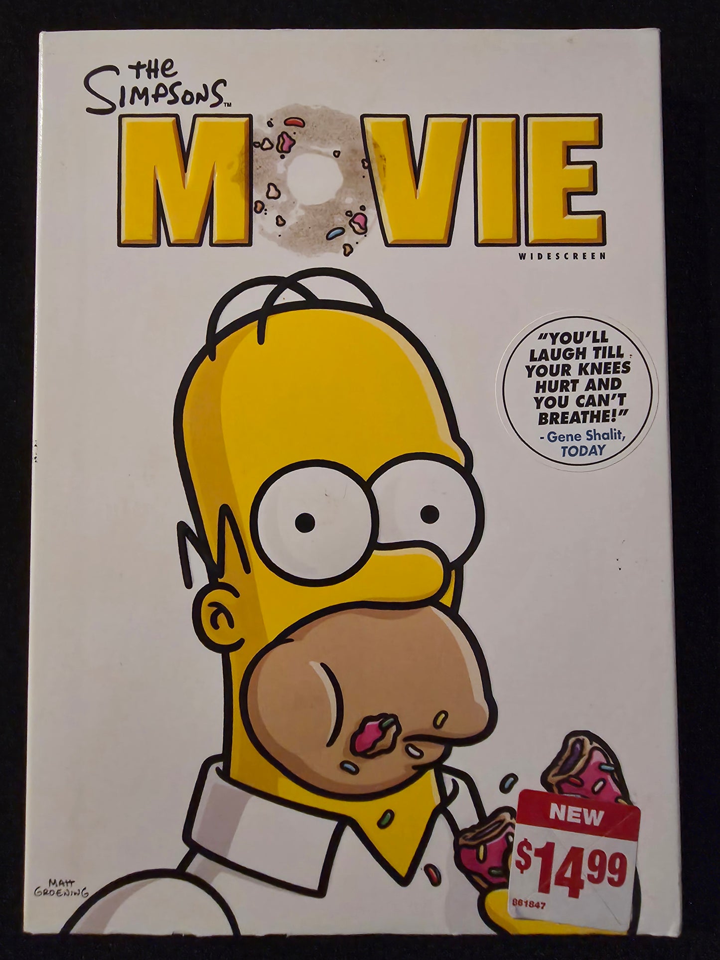 The Simpsons Movie (DVD, 2009, Widescreen) Slipcase