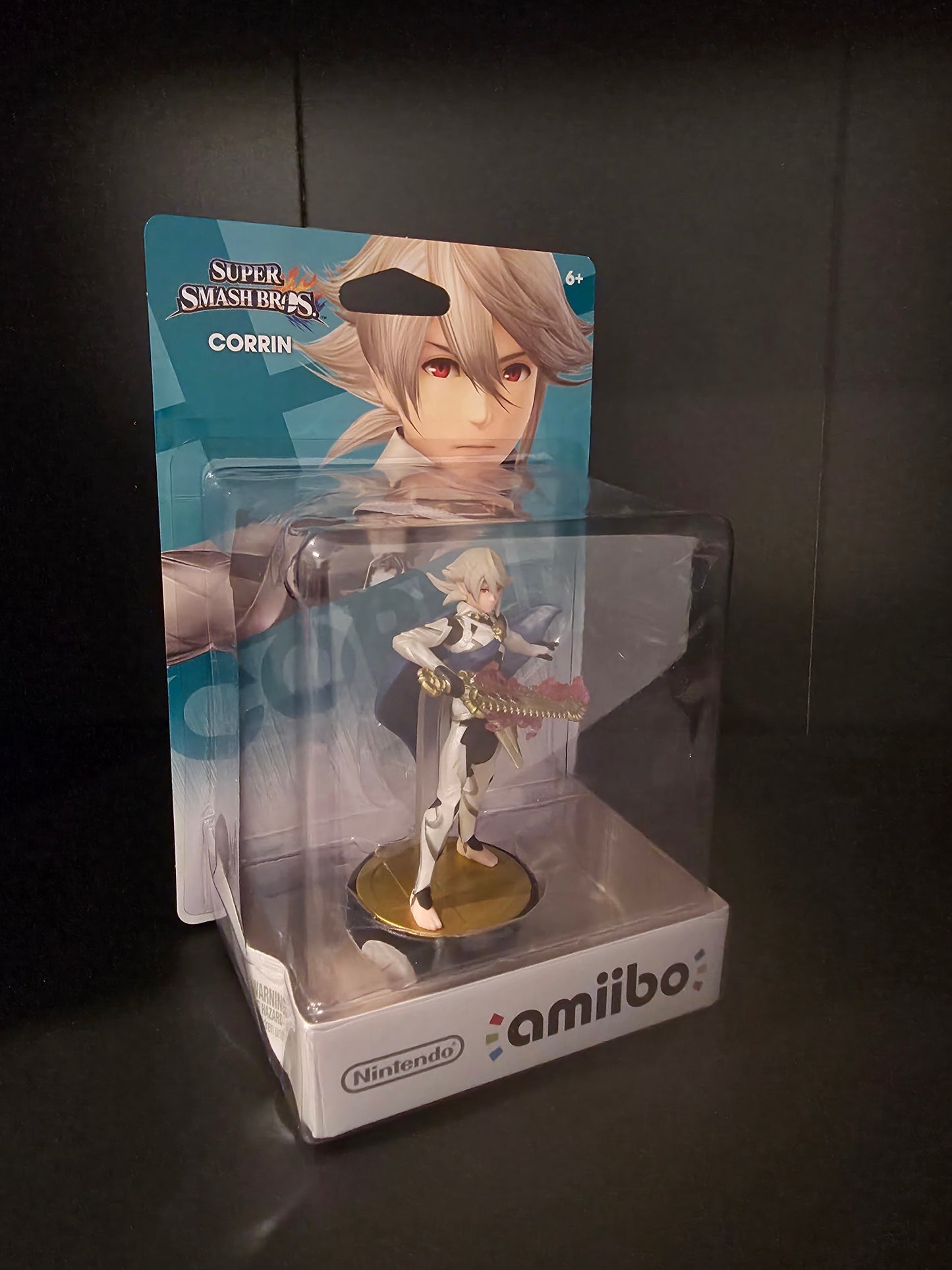 Nintendo Super Smash Bros. Corrin Amiibo Character Figure