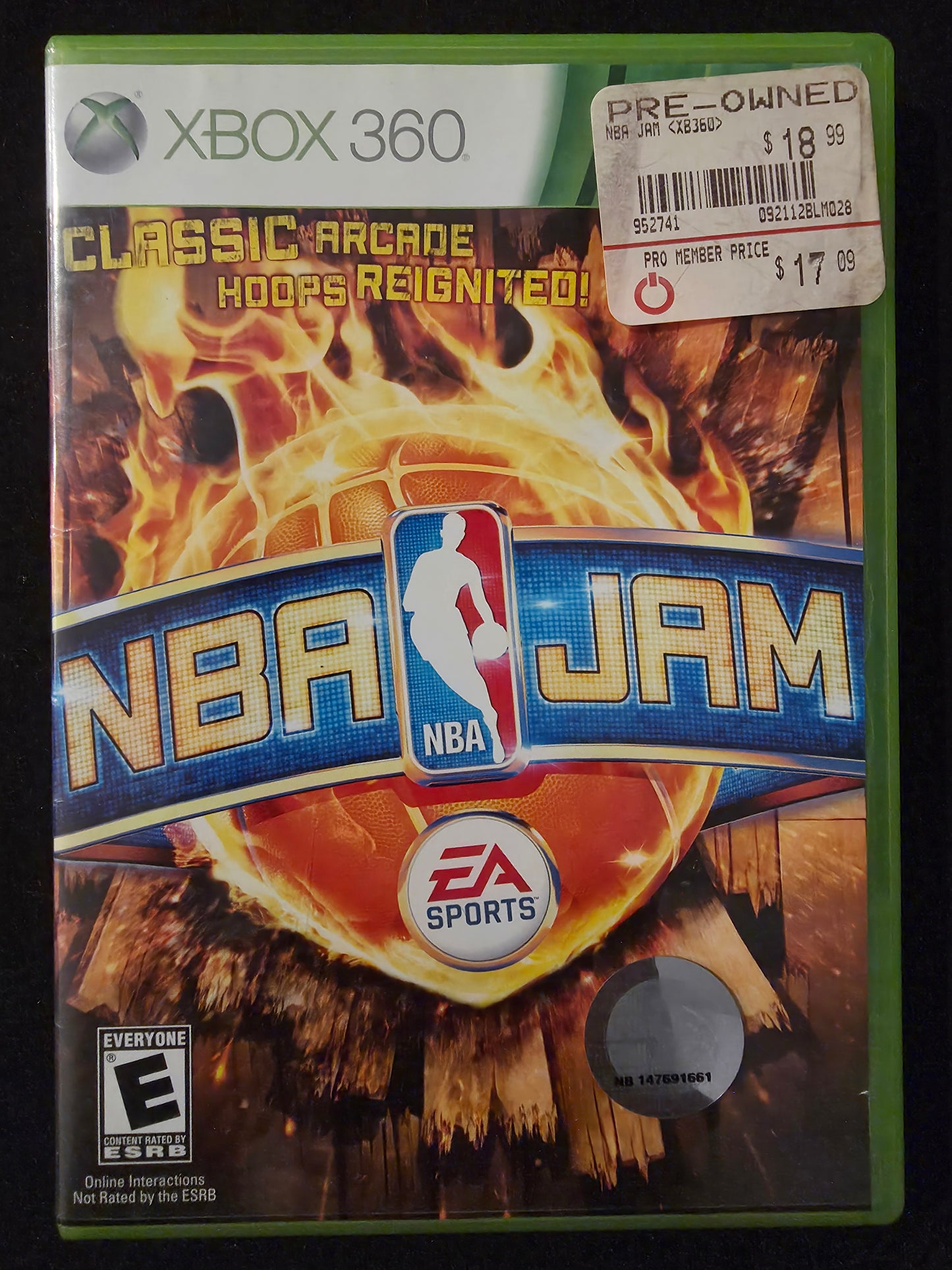 NBA Jam XBOX 360 CIB