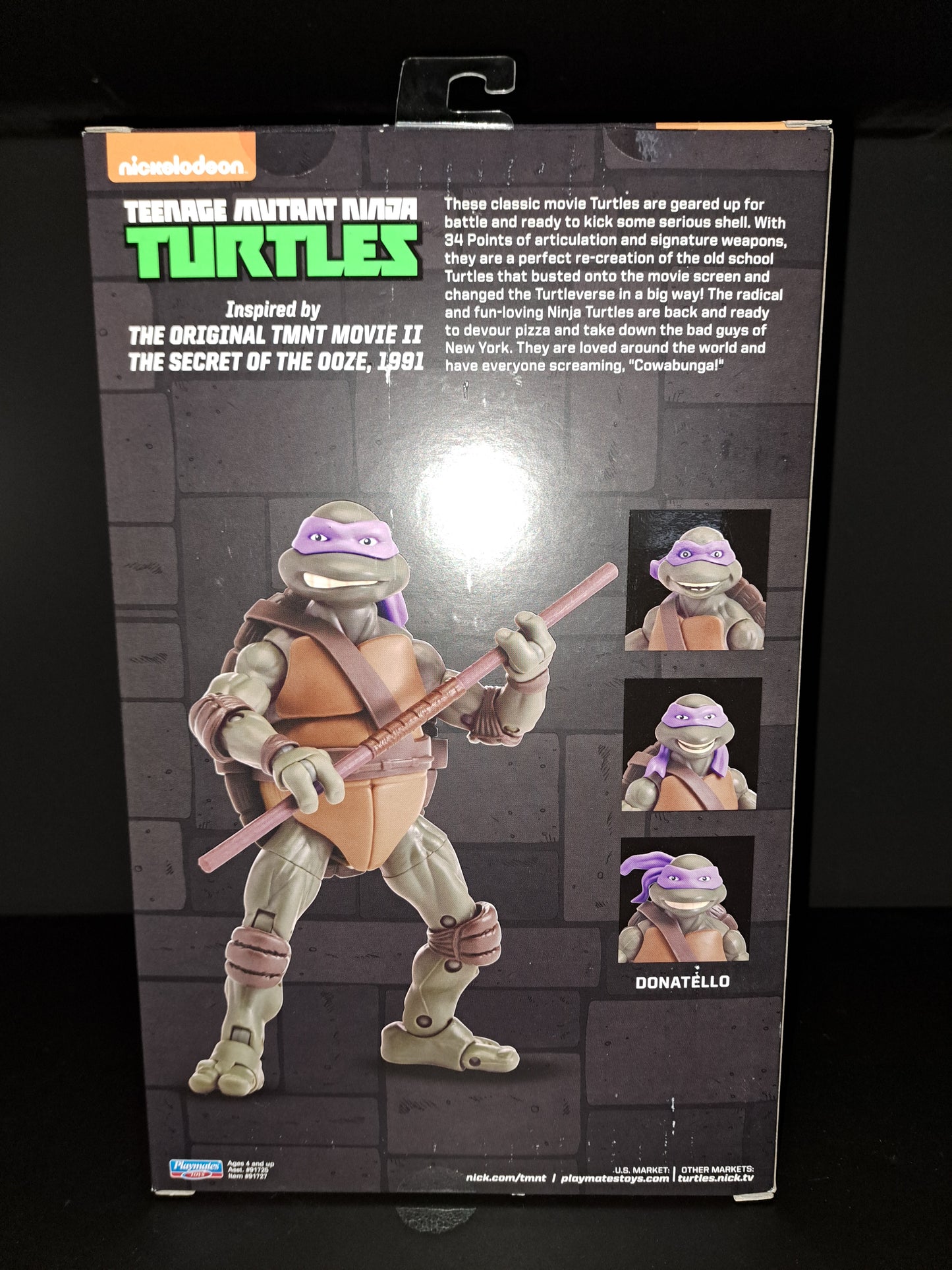 TMNT Classic Collection SECRET OF THE OOZE Full Set of 4 Figures Playmates 2016