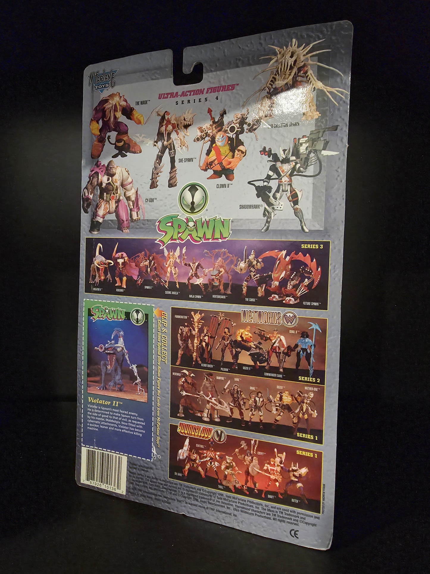 McFarlane Toys Spawn Violator II 2 Deluxe Edition Ultra-Action Figure 1995 NIB