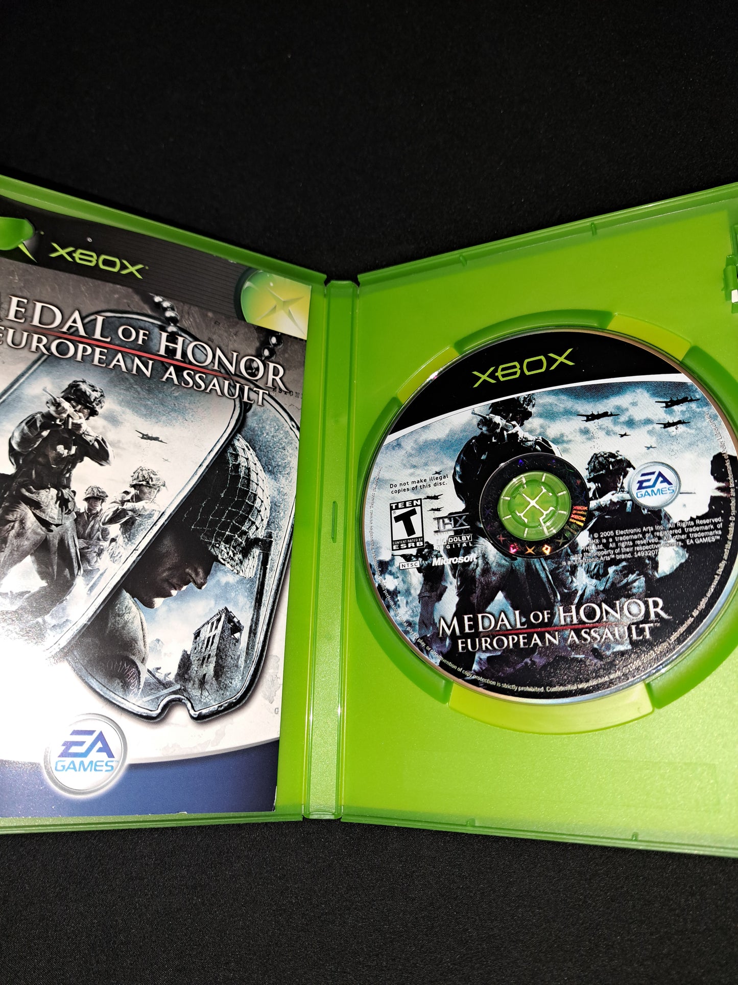 Medal of Honor: European Assault (Microsoft Xbox, 2005) CIB