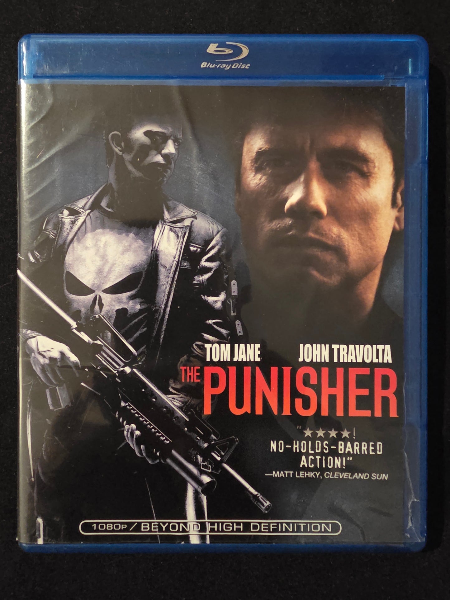 The Punisher (Blu-ray, 2004) Tom Lane, John Travolta