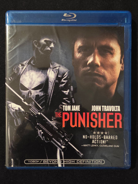 The Punisher (Blu-ray, 2004) Tom Lane, John Travolta
