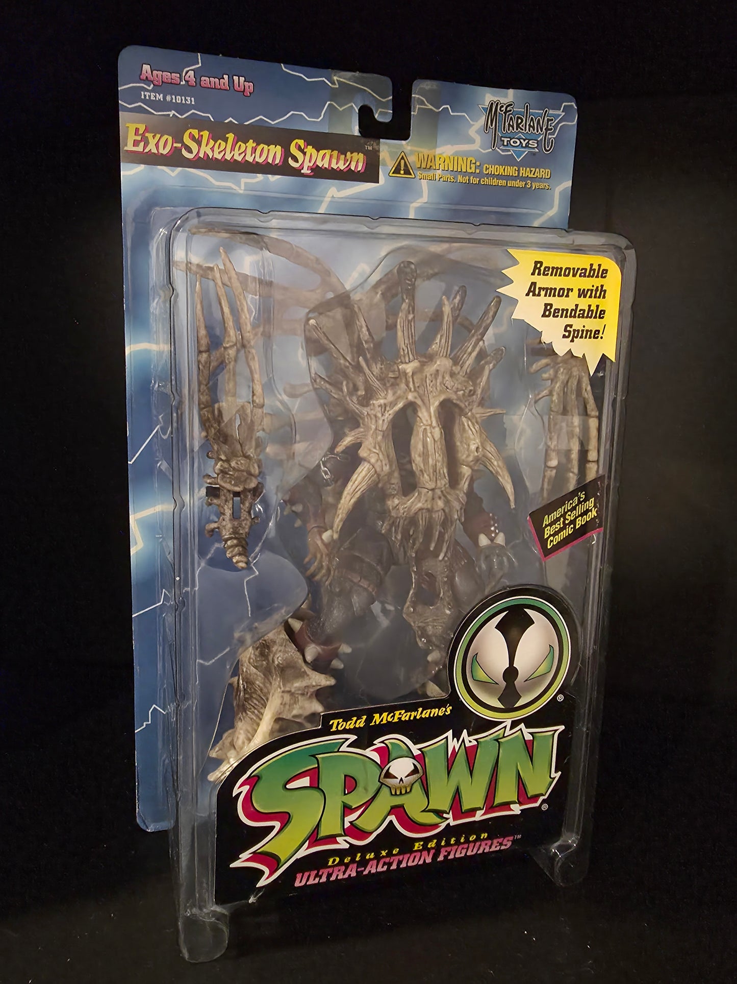 McFarlane Toys Spawn Series 4 Exo-Skeleton Spawn variant action figure 1996 NEW