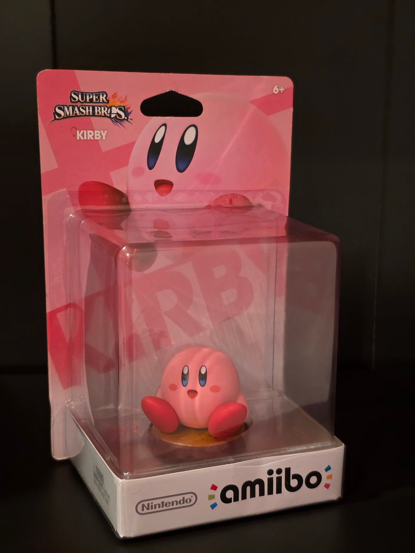 New in Box Nintendo Super Smash Bros Amiibo  KIRBY 1st Printing 2014