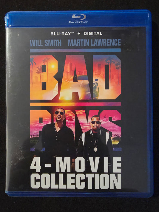 BAD BOYS 4 MOVIE COLLECTION BLU-RAY (NO DIGITAL) MARTIN LAWRENCE & WILL SMITH