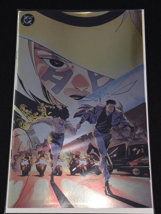 BATMAN #5 1st Appearance  of Lady Death Man JIMENEZ FOIL VARIANT FIRST PRINT DC COMICS (2025) ROBIN OJO
