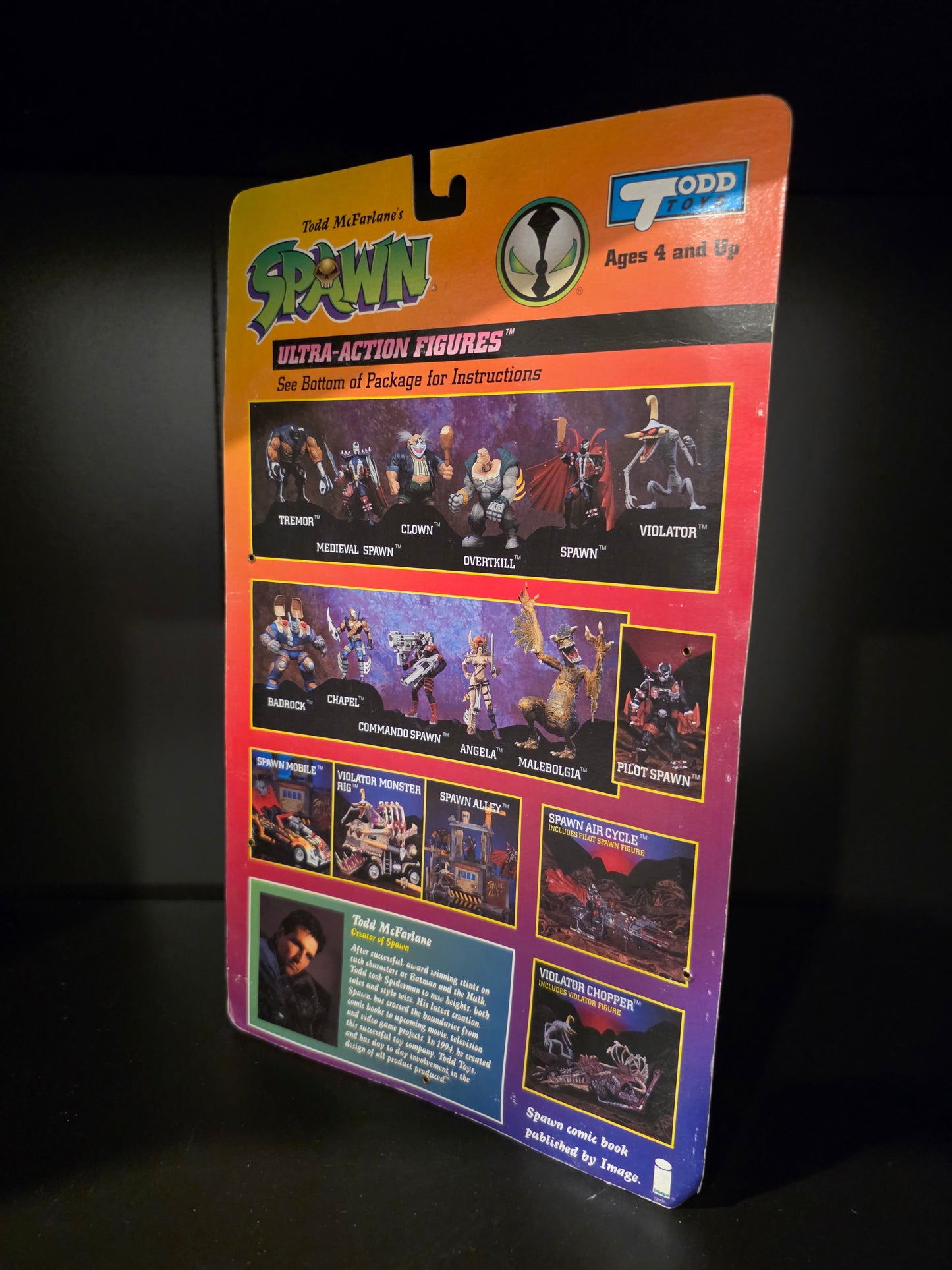 McFarlane Todd Toys Spawn Series 2 Pilot Spawn action figure 1995 BRAND NEW