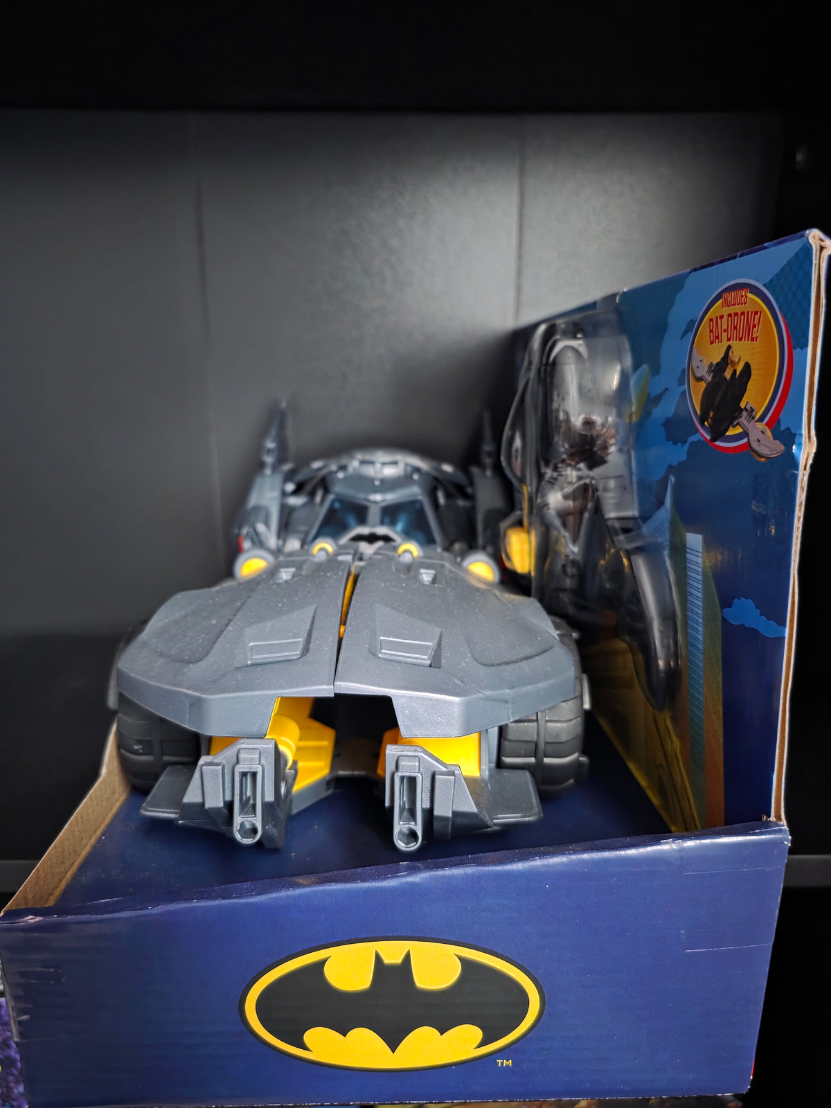 DC Batmobile Vehicle Mattel Batman DC Core 2026 Bat-Drone Launcher Toy JMD52 New