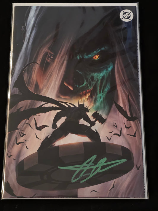 ABSOLUTE BATMAN #21 SIGNED AARON BARTLING VIRGIN EXCLUSIVE VARIANT
