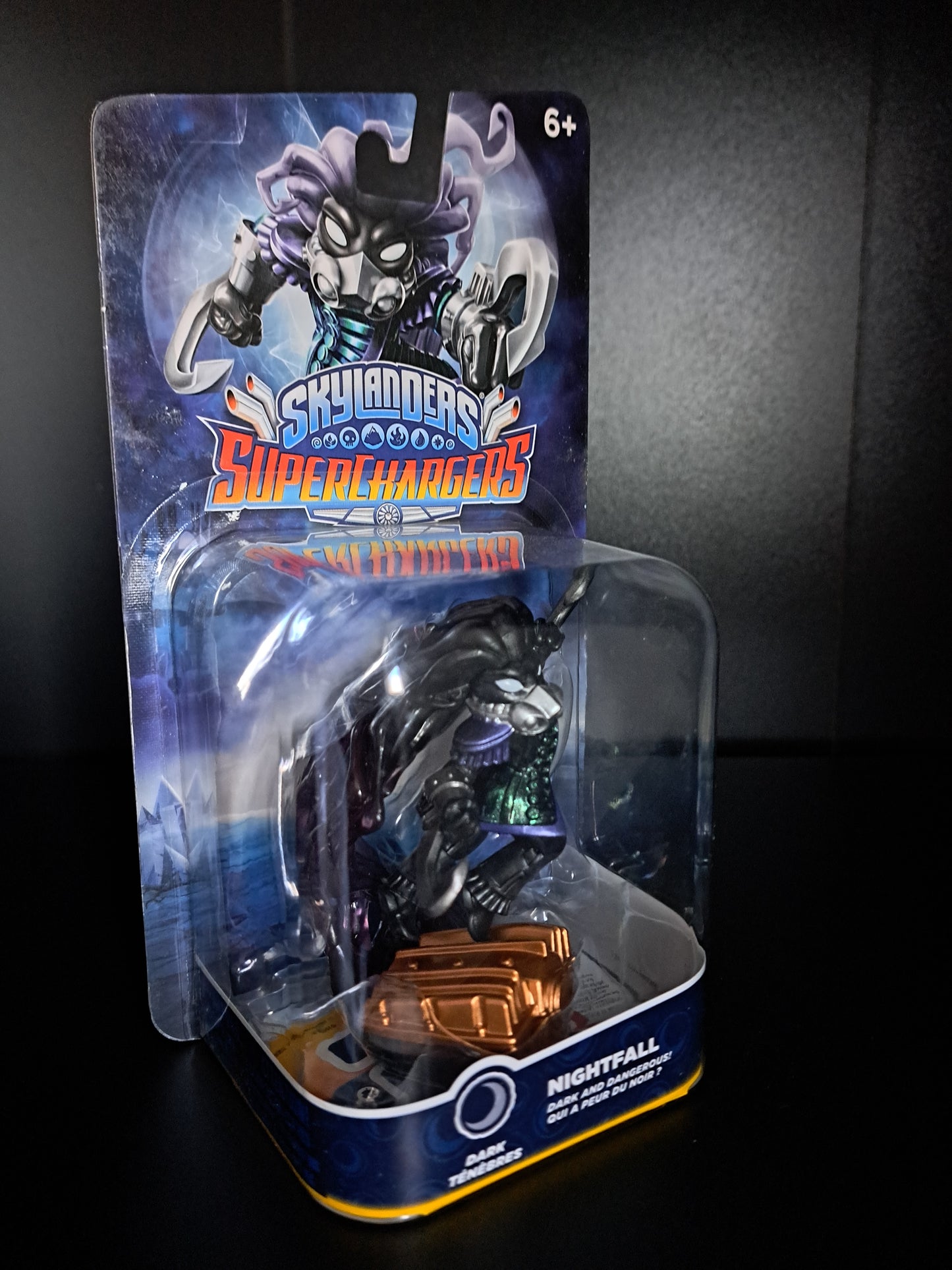 2015 SKYLANDERS SUPERCHARGERS ~ NIGHTFALL ~ DARK AND DANGEROUS NEW!