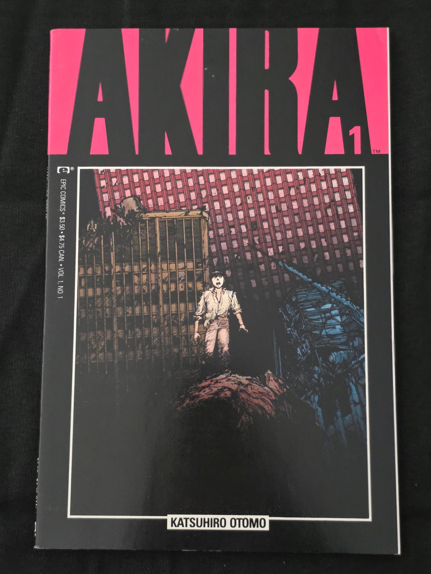 Akira #1 Katsuhiro Otomo 1st app Kaneda Tetsuo Marvel / Epic 1988