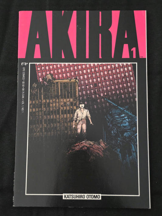 Akira #1 Katsuhiro Otomo 1st app Kaneda Tetsuo Marvel / Epic 1988