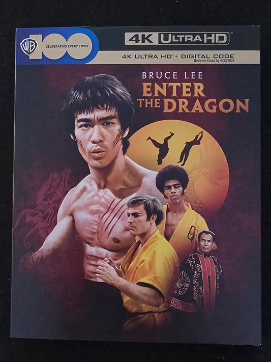 Enter the Dragon 4K Ultra HD, 1973 Bruce Lee John Saxon Martial Arts Kung Fu