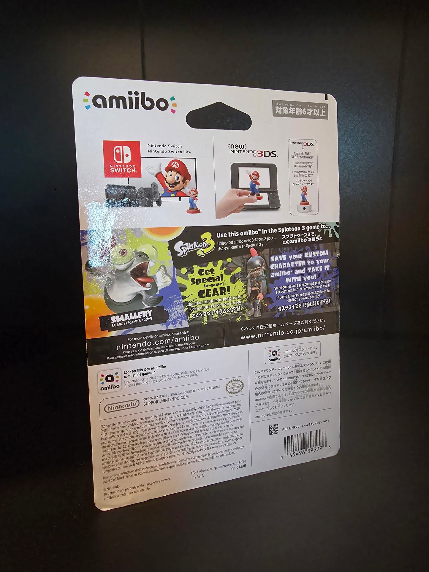 Smallfry Amiibo for Splatoon 3 - Nintendo - Brand New & Sealed!