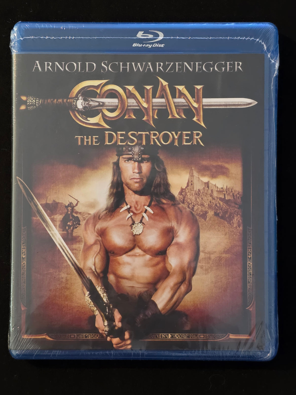 Conan the Destroyer 1984 Blu-ray Arnold Schwarzenegger New Sealed