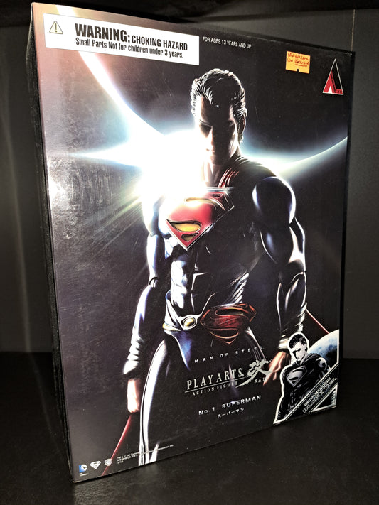 Square Enix Man of Steel Play Arts Action Figure Kai No.1 Superman