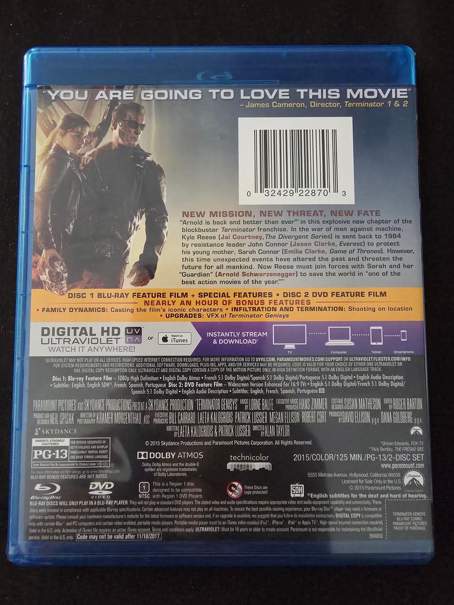 Terminator Genisys (Blu-ray, 2015)