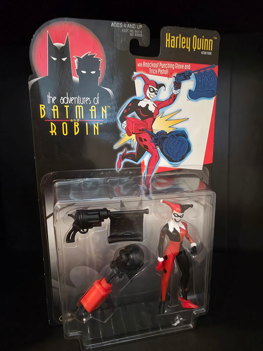 1997 Kenner The Adventures Of Batman And Robin Harley Quinn Action Figure New
