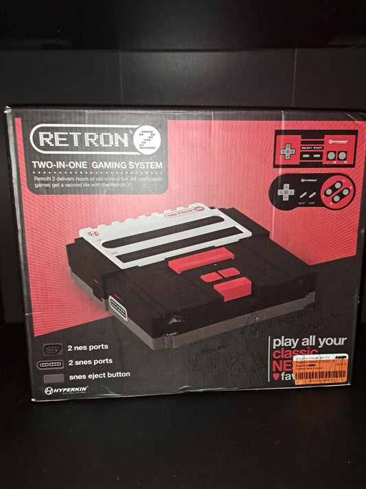 + Hyperkin Retron 2 Two in One Gaming System Classic NES & Super SNES NIB