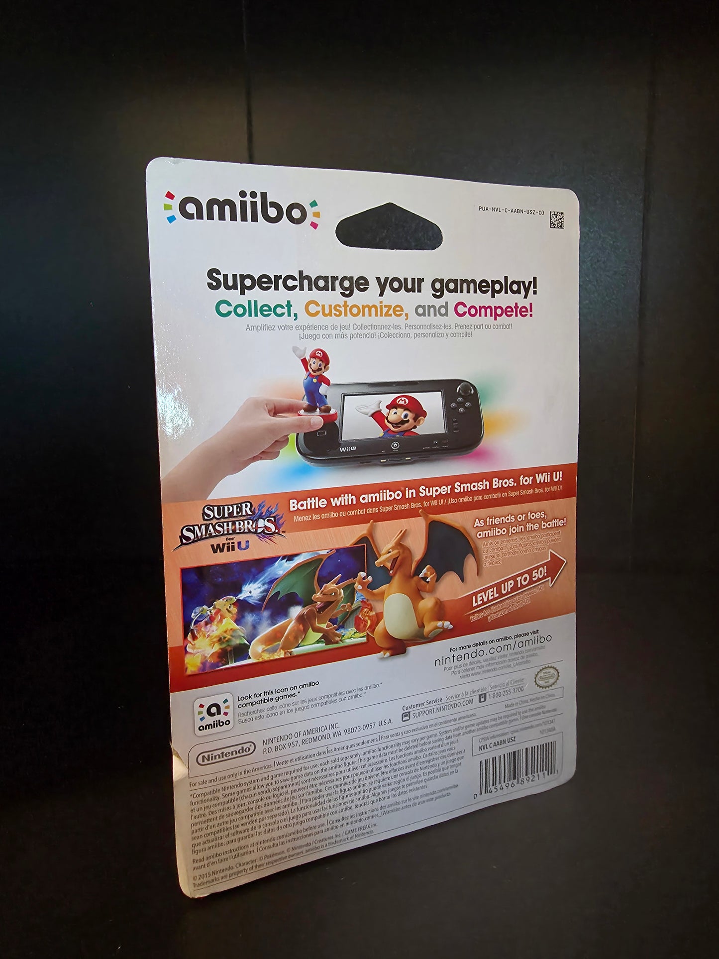 Nintendo Amiibo Super Smash Bros Charizard Figure New