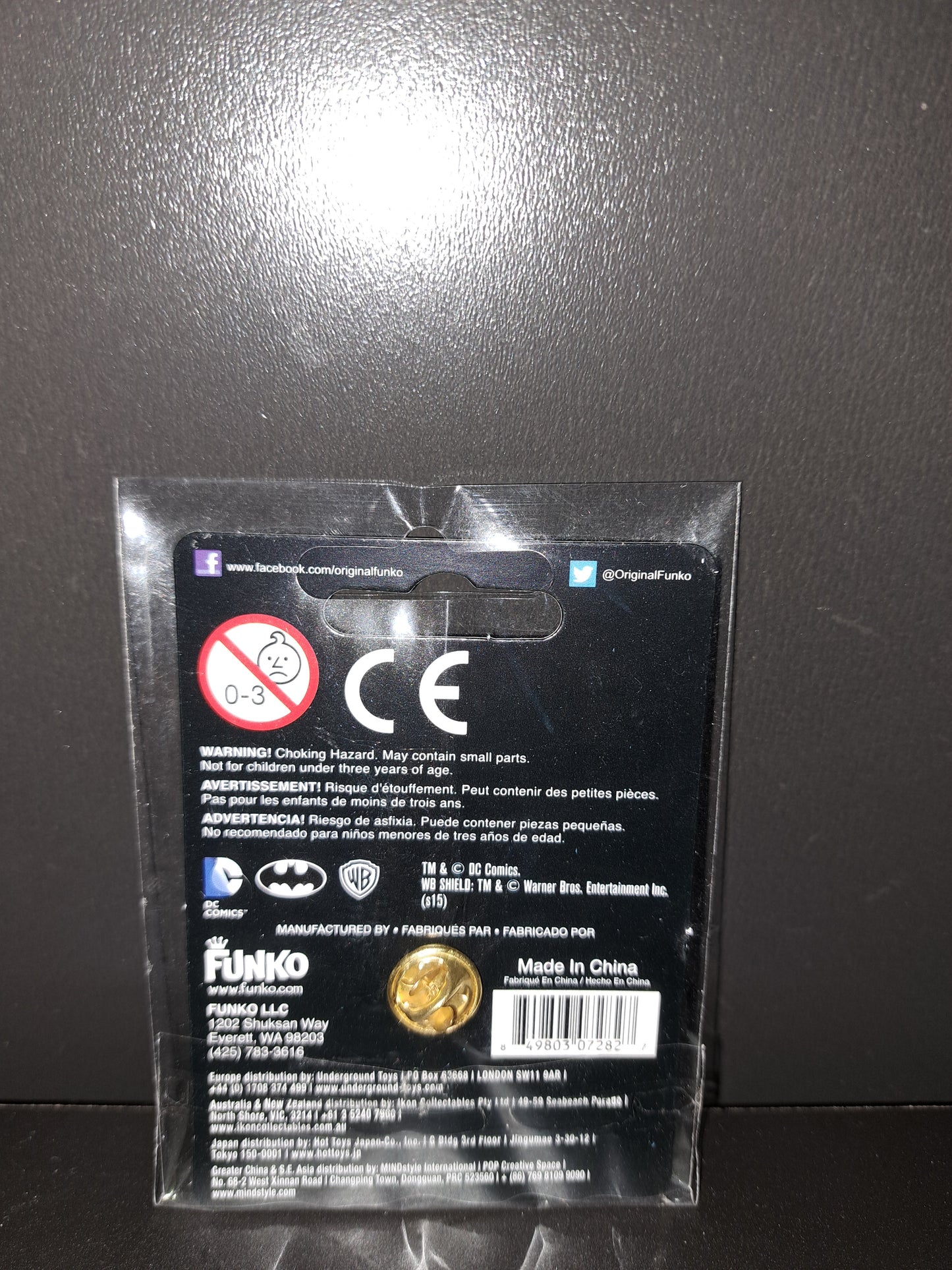 Harley Quinn Funko Pop! Pin DC Comics  Warner Bros