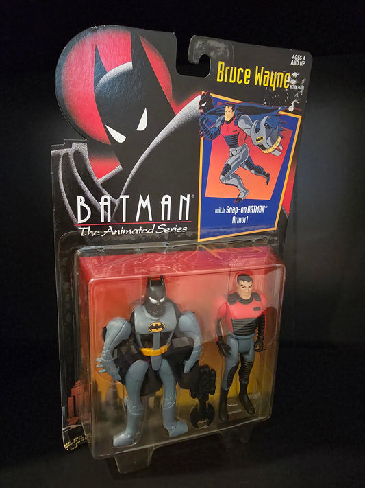 Kenner Batman the Animated Series Bruce Wayne Action Figure Rare New