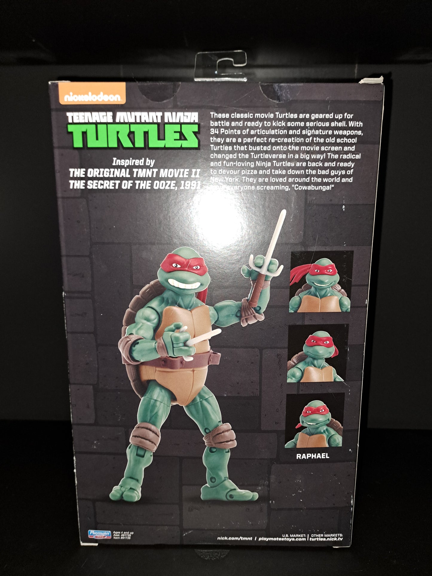 TMNT Classic Collection SECRET OF THE OOZE Full Set of 4 Figures Playmates 2016