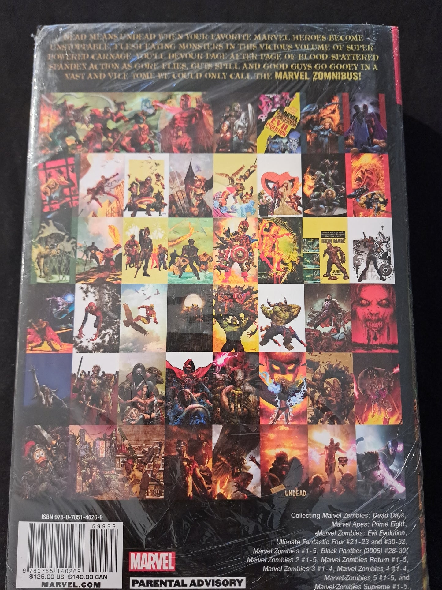MARVEL ZOMBIES OMNIBUS ZOMNIBUS  (FACTORY SEALED, BRAND NEW)