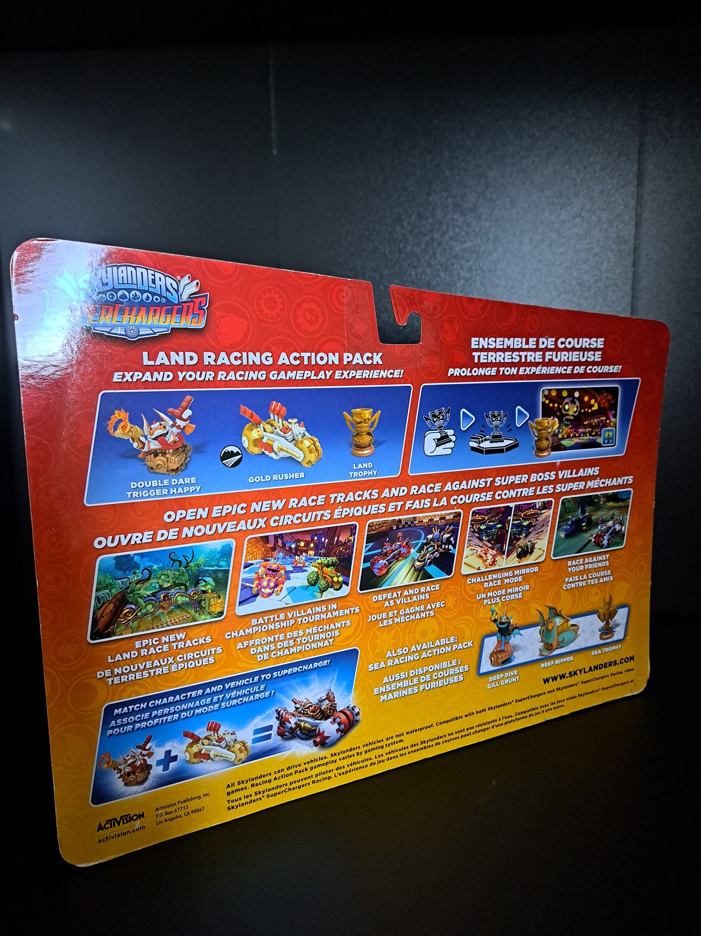 Skylanders Superchargers Land Racing Action Pack: Double Dare Trigger Happy New