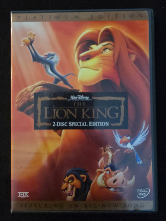 The Lion King (DVD, 1994, Disney, Platinum Edition) - STK