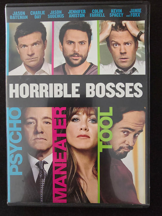Horrible Bosses (DVD, 2011) R, Widescreen, Jason Bateman, Charlie Day