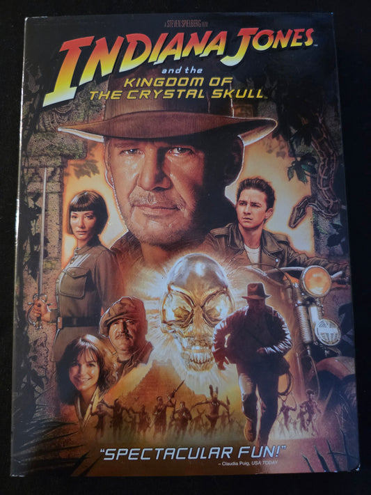Indiana Jones and the Kingdom of The Crystal Skull DVD