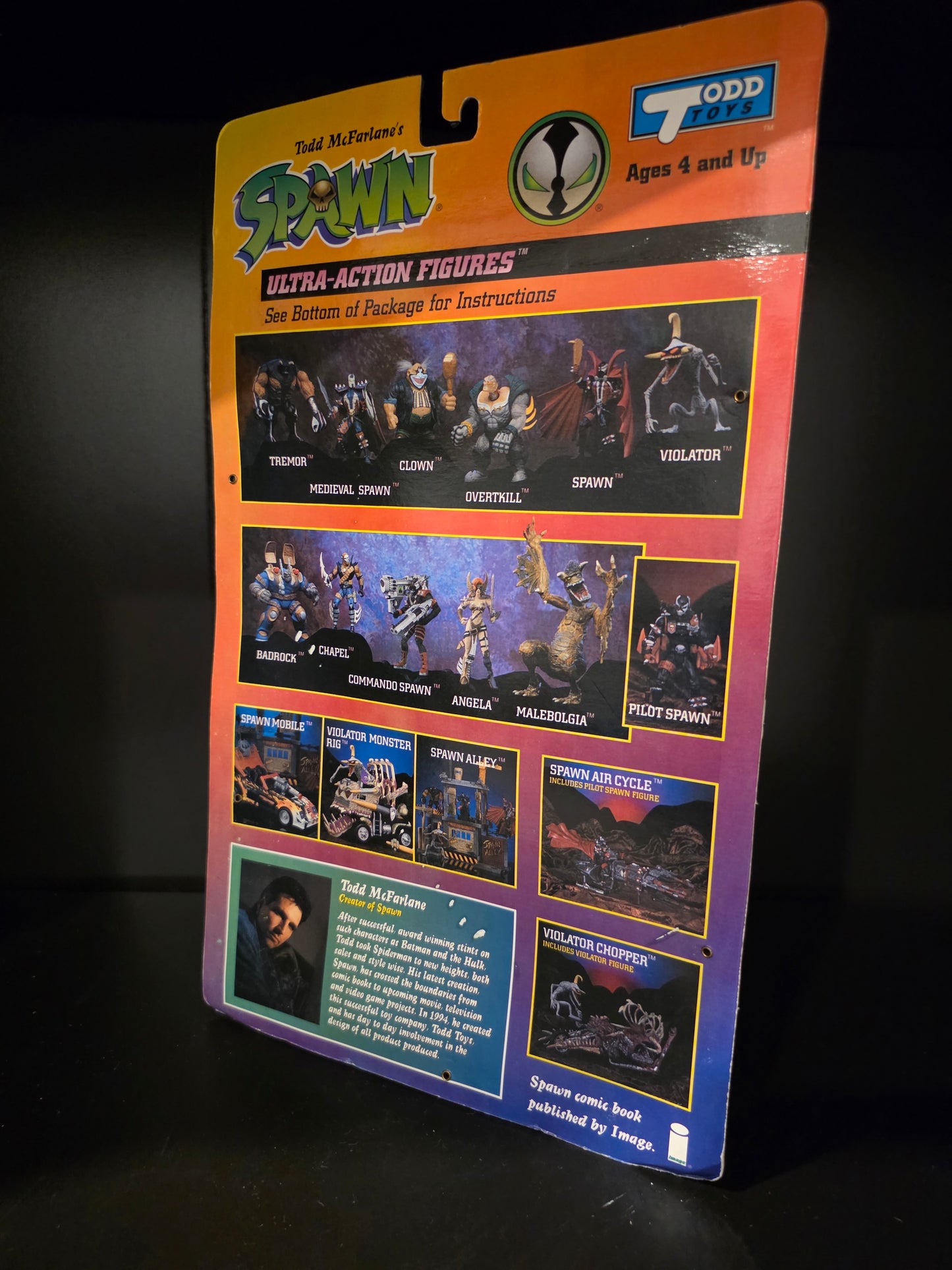 Todd McFarlane’s Spawn- Malebolgia Deluxe Edition Ultra-Action Figure- Todd Toys