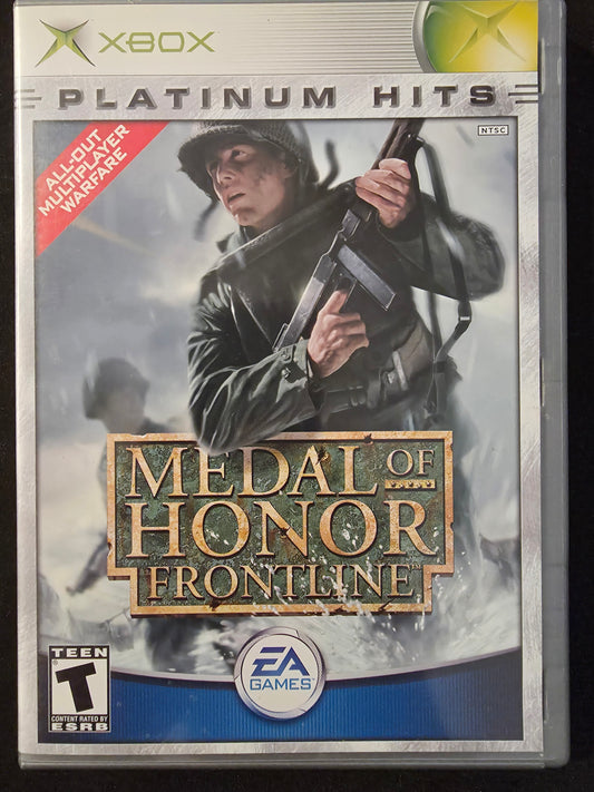 Medal of Honor Frontline - Platinum Hits ( Microsoft Xbox ) - CIB