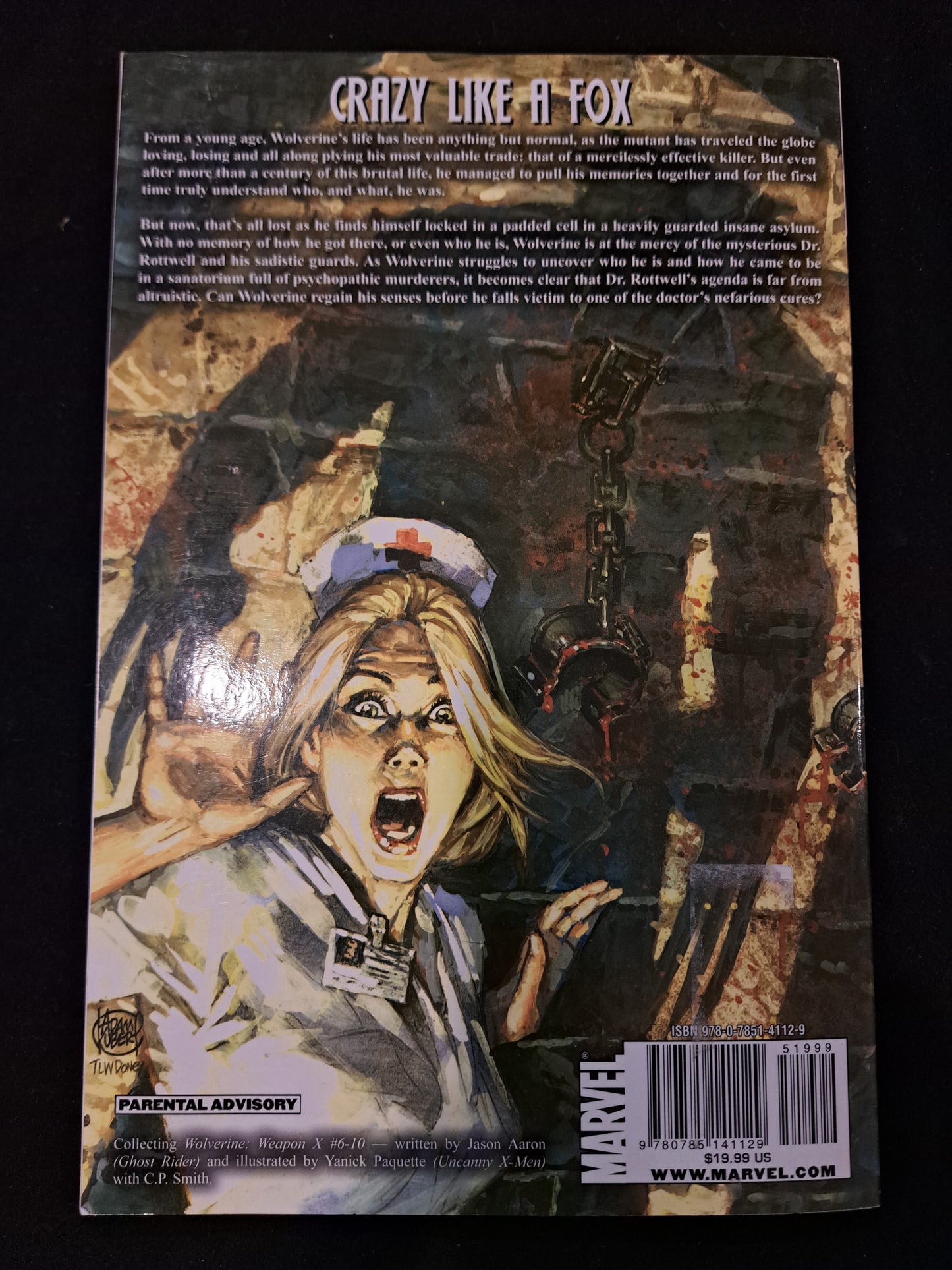 New Wolverine Weapon X Insane in the Brain Vol 2 Marvel TPB Trade Paperback