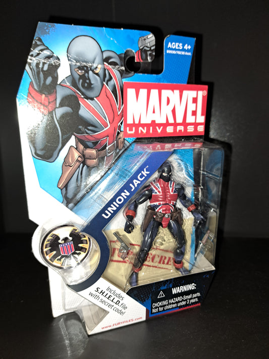 Hasbro Marvel Universe Union Jack action figure 3.75 Series 1 #26 2008