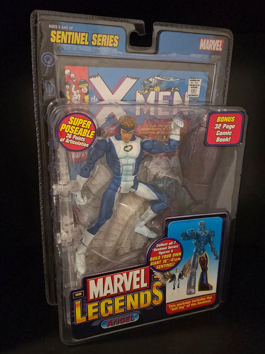 MARVEL LEGENDS ANGEL BLUE VARIANT🔥🔥 SENTINEL SERIES BAF BUILD FIGURE