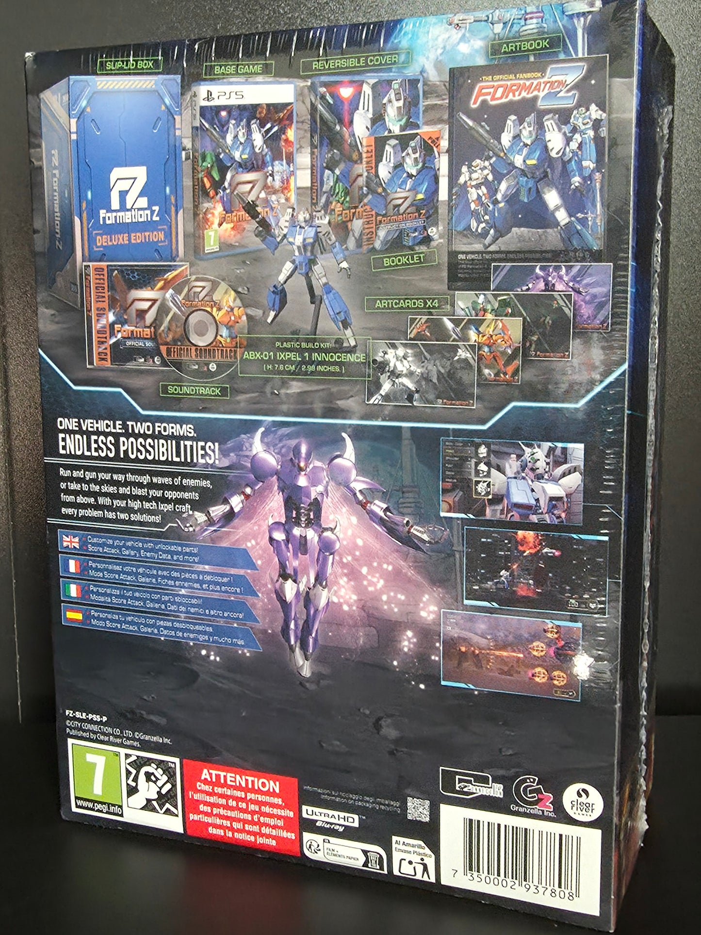 DELUXE COLLECTORS EDITION FZ FORMATION Z PLAYSTATION 5 PS5 LIMITED RUN GAMES NEW